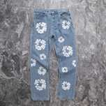 Calças denim tears usadas apenas uma vez