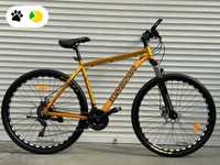 Горний алюмінієвий велосипед 29" золотий (є різні розміри та кольори)