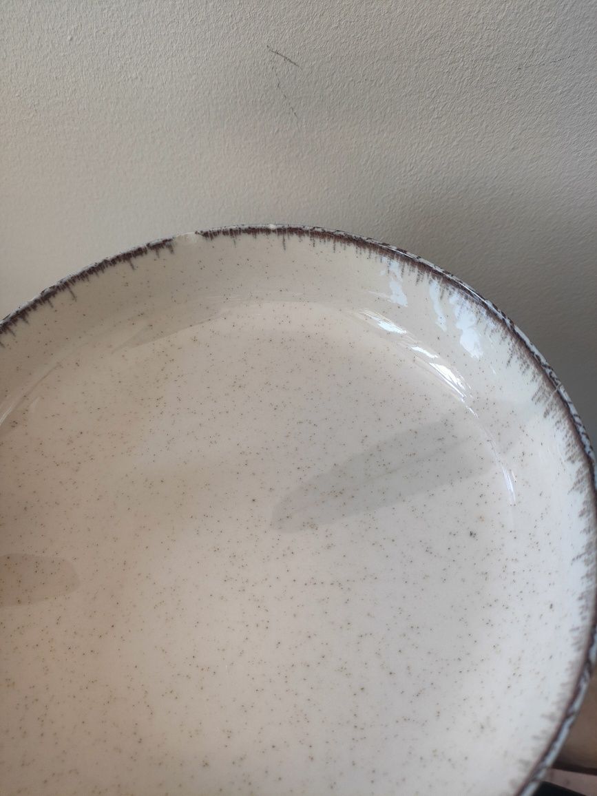 Porcelanowe miski głębokie talerze Zara home