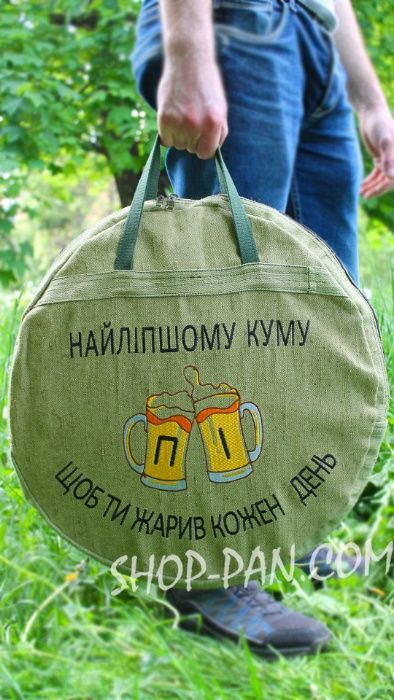 Сковорода из диска бороны 50см с крышкой и чехлом в комплекте садж