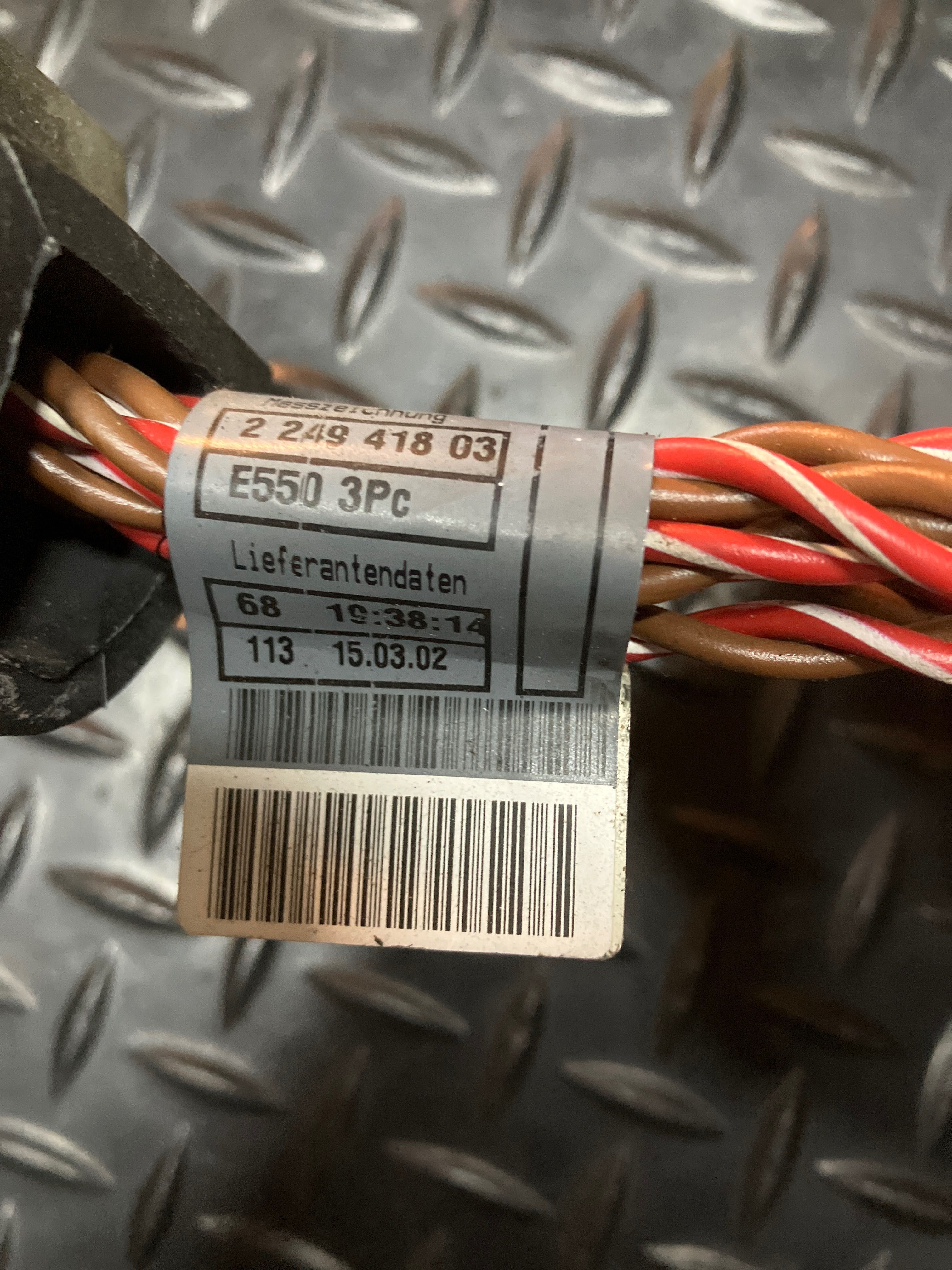 BMW E39 - wiązka wtrysków