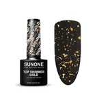 Top Shimmer Gold Lakier hybrydowy SUNONE hybryda 5ml