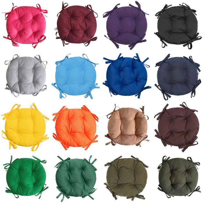 Подушки на стільці крісла табуретки кухонні та садові меблі