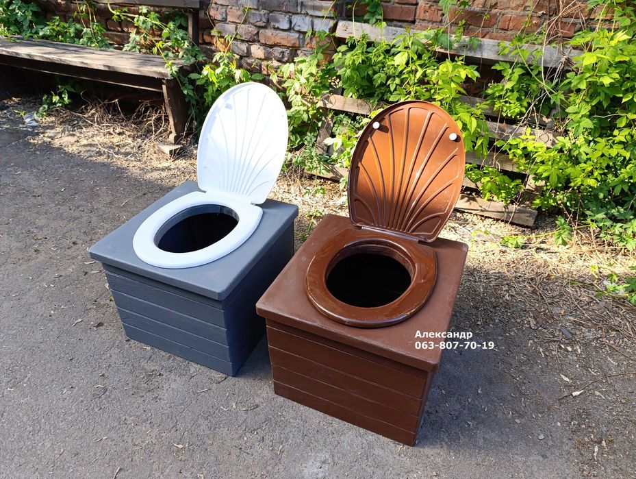 Сидіння для дачного туалету / в будинок під відро ( ящик сидушка )