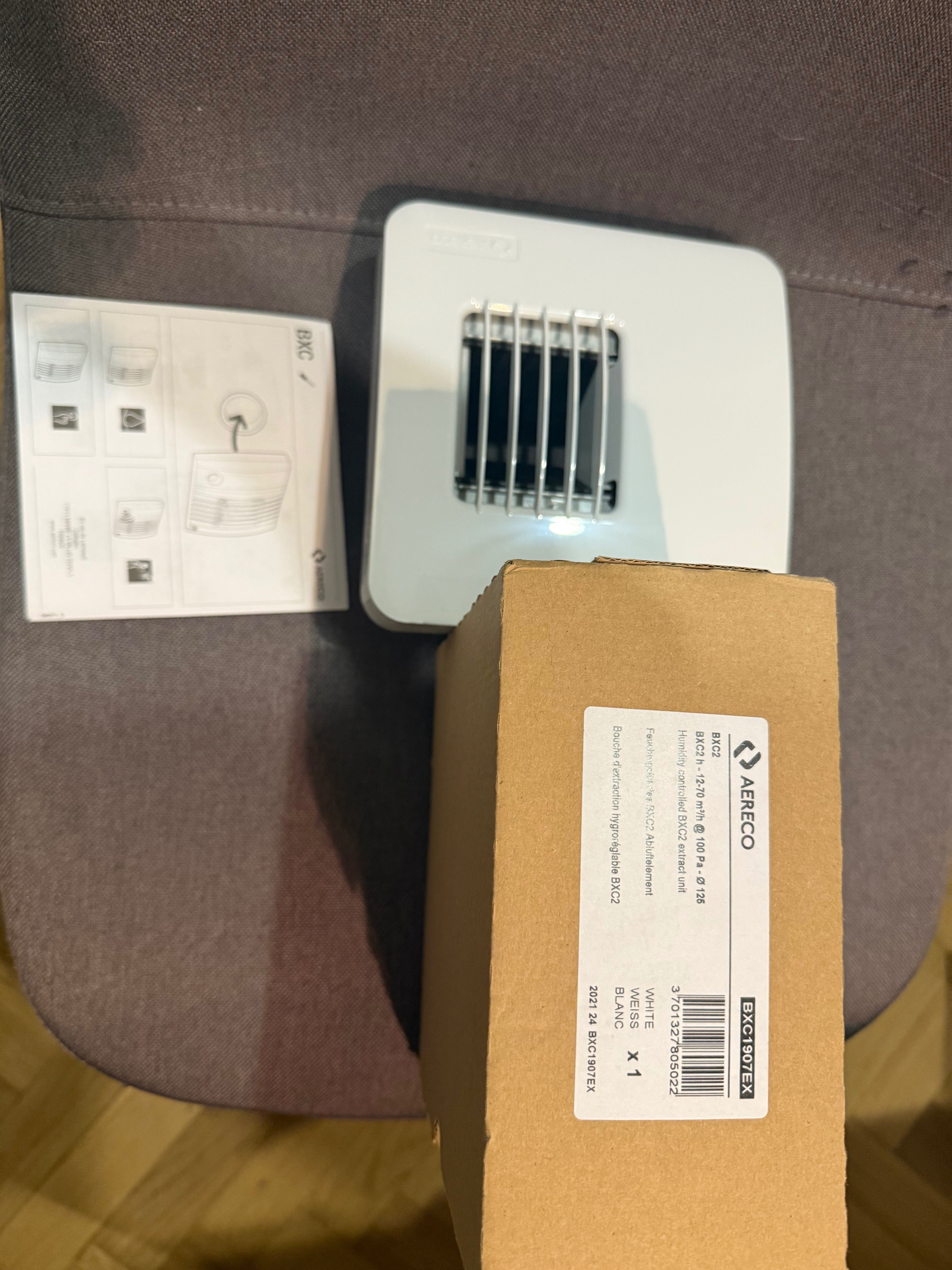 Kratka higrosterowana aereco BXC.711 -125mm