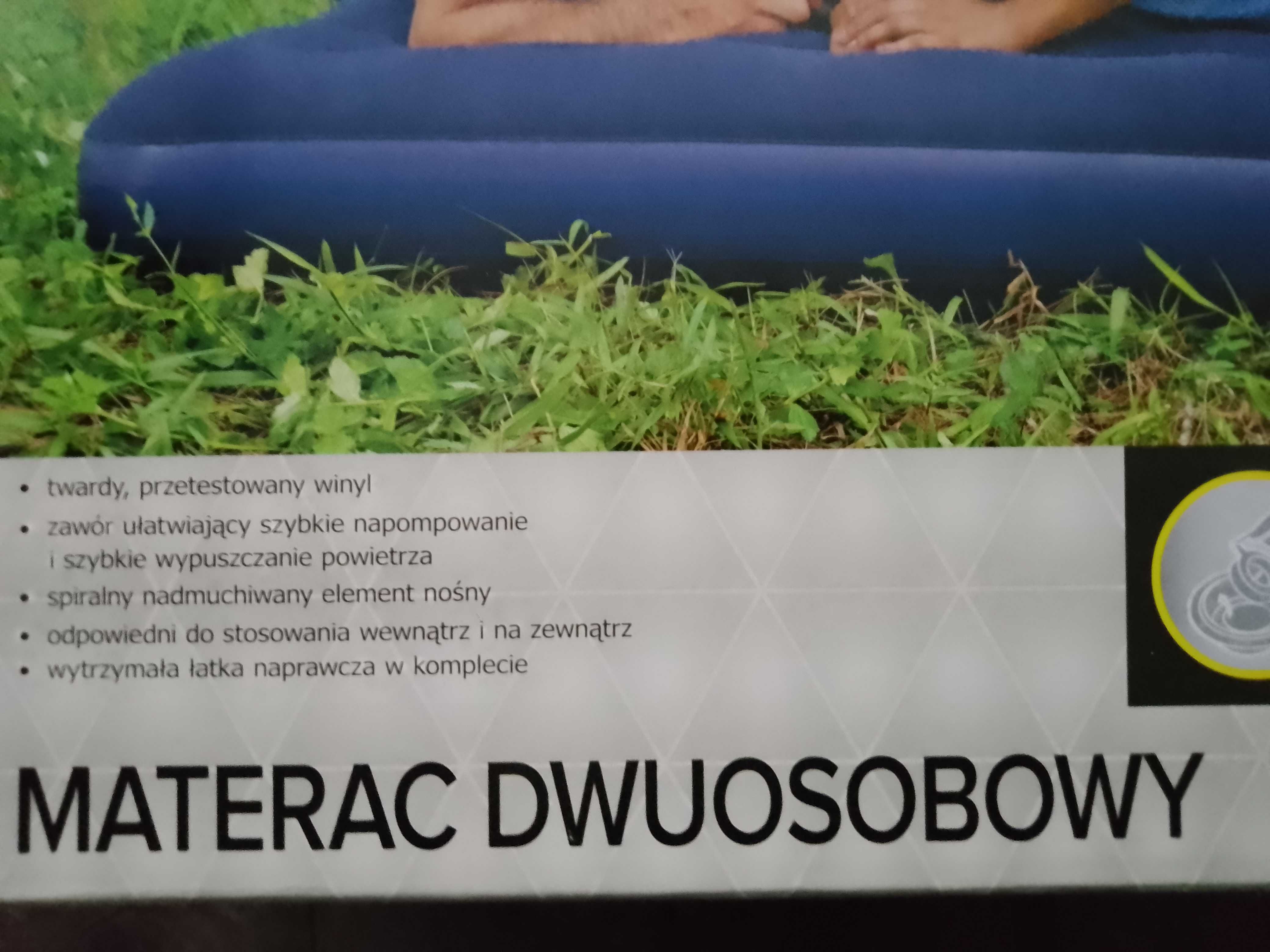 Materac dwuosobowy dmuchany