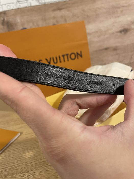 Кожаный браслет Louis Vuitton LV