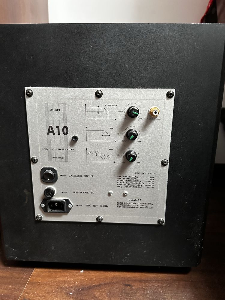 Kolumny stx , subwoofer