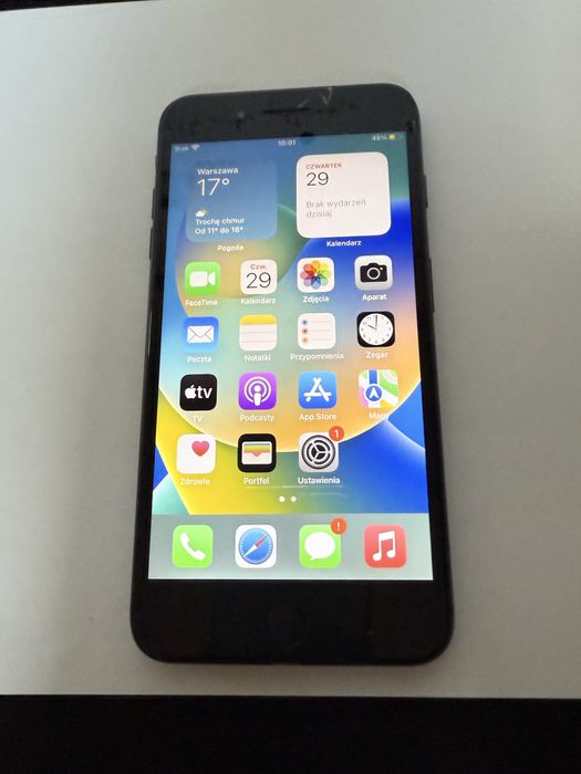 Iphone 8 plus 64GB Czarny opis!!