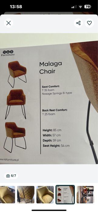 Krzesła do jadalni .Odbiór na własna rękę.