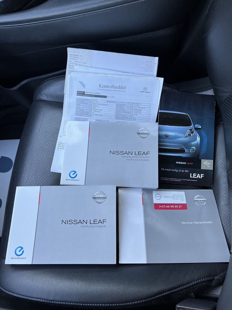 Nissan Leaf 2014рік, 24kWh, Tekna