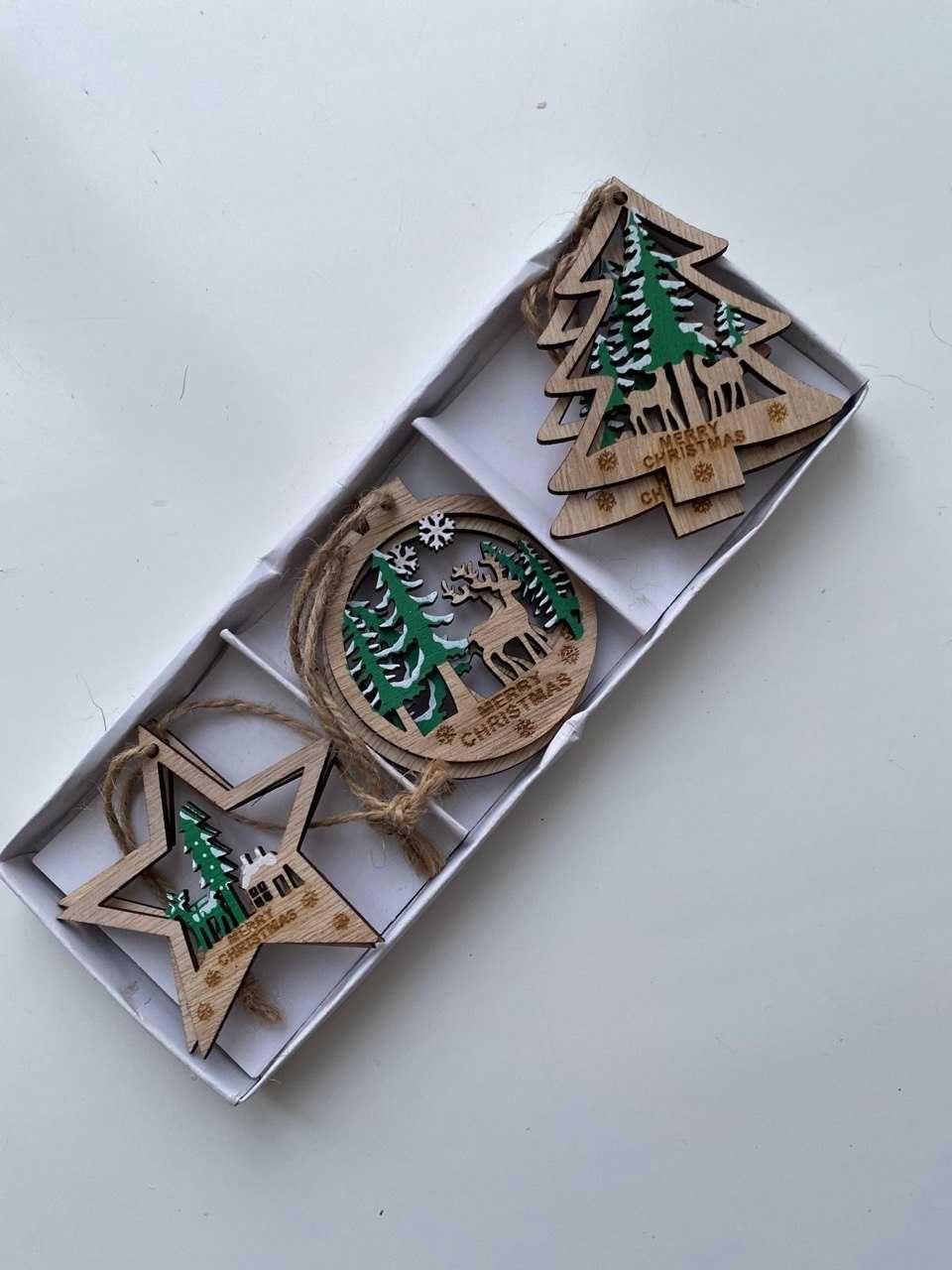 Набор деревянных игрушек , 6 штук