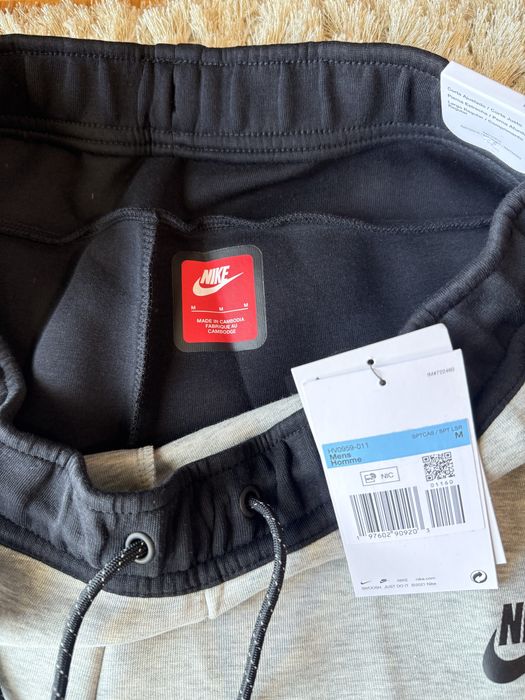 Fato de treino completo Nike Tech Fleece Preto Cizento