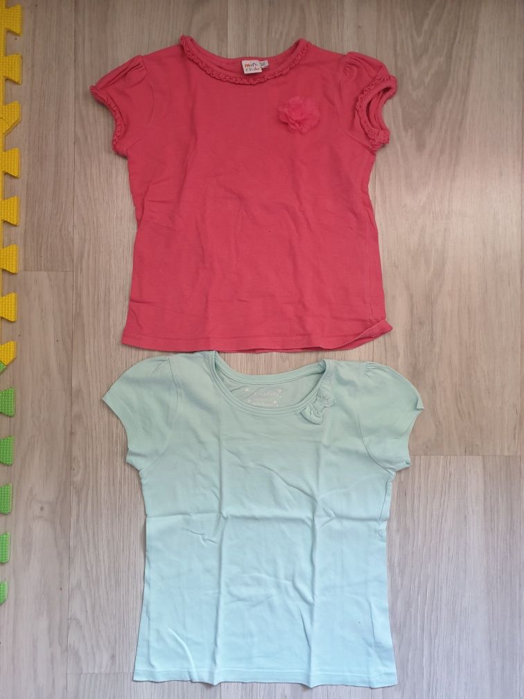 Zestaw koszulek , bluza roz.116 primark