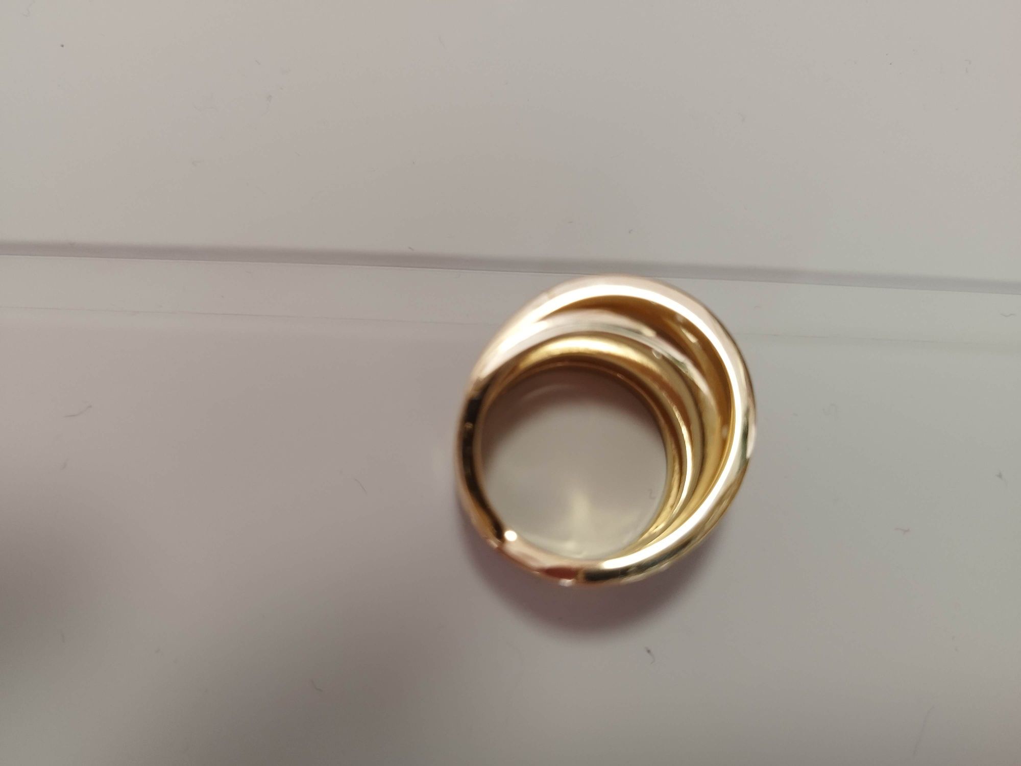 Pierścionek Swarovski spiral ring