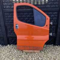 Drzwi prawe przednie Renault Trafic 02-14 Orange bez korozji