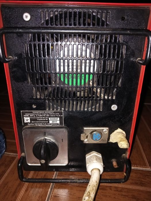 Сварочний SSVA 270 з осицилятором 380v