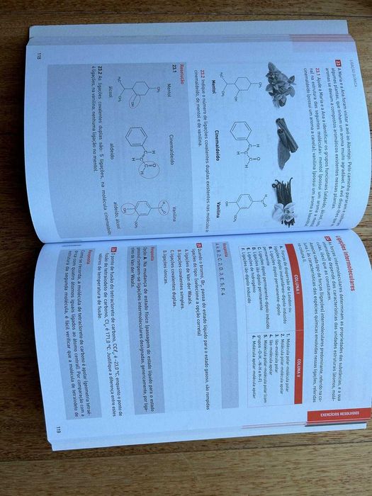 Livro de exercícios de Química 10ºano