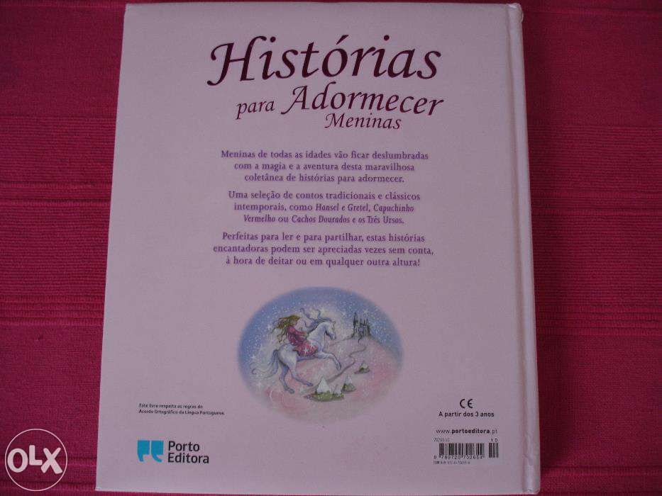 Livro "Histórias para adormecer meninas" [Portes incluidos]