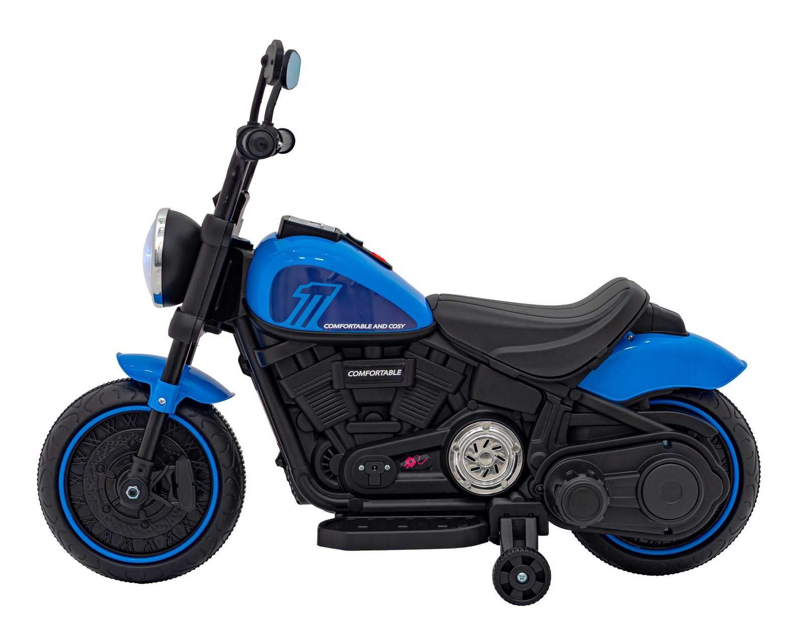 Autko motor motorek CHOPPER FASTER na akumulator trójkołowy dla dzieci