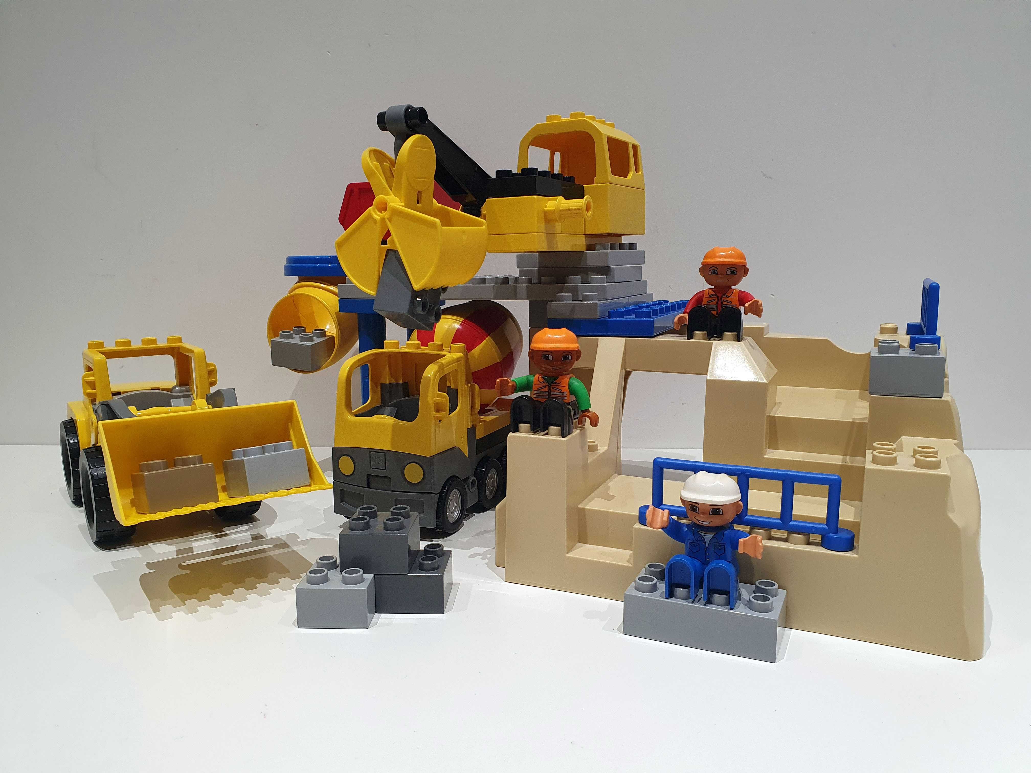 Lego DUPLO 5653 kamieniołom betoniarka dźwig koparka budowa klocki