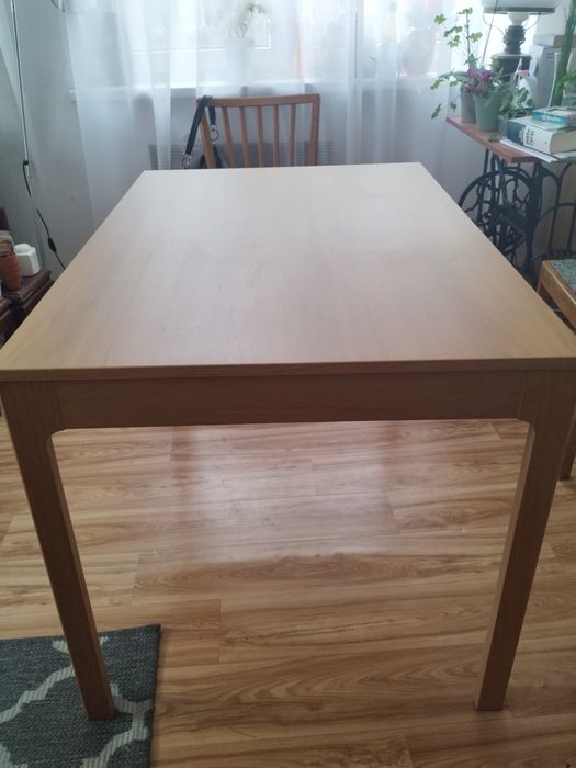 Stół Ikea ekedalen 120/180x80 dąb