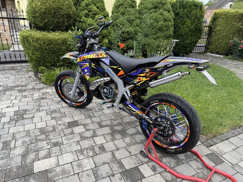 Aprilia sx supermoto sm krm radical smt dt tzr hm senda smx