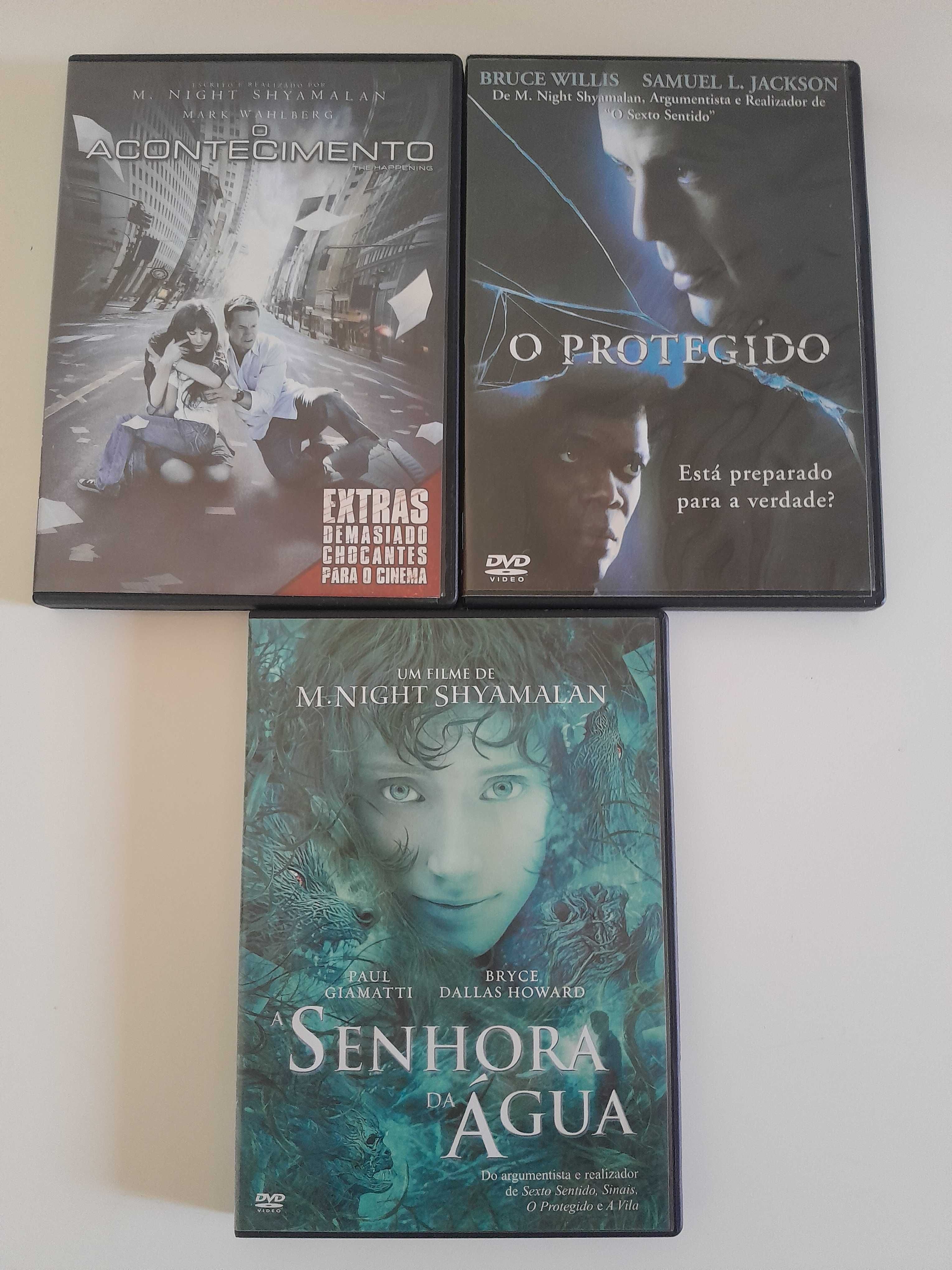M.Night Shyamalan Senhora Aguas, Acontecimento & Protegido DVD