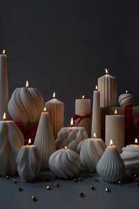 Силіконові форми для скульптурних свічок