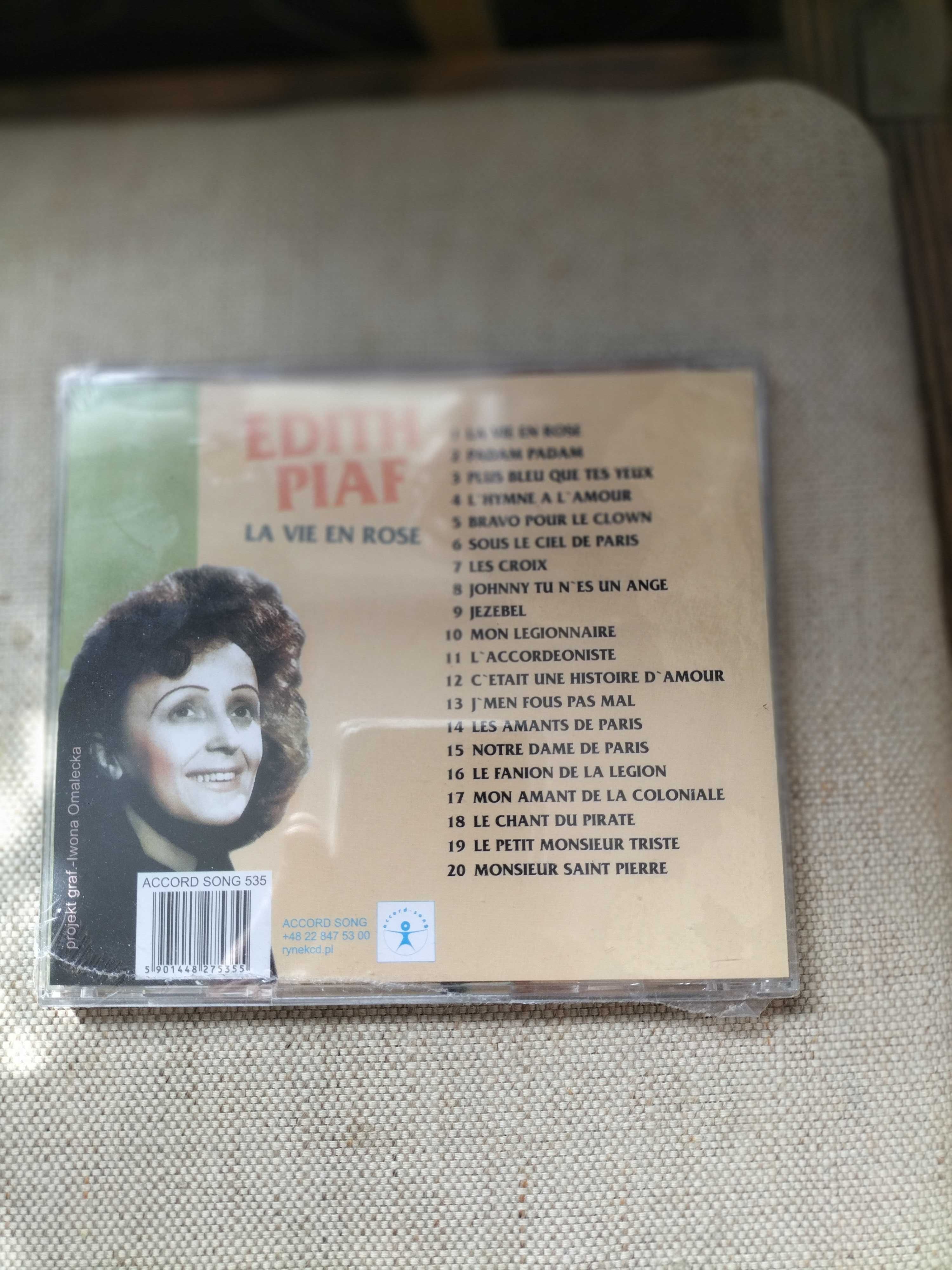 Nowe CD Edith Piaf " La  vie en Rose "