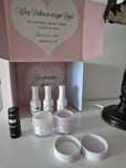 Elisium Diamond  Mini zestaw ' manicure tytanowy hybrydy Diamond Clear