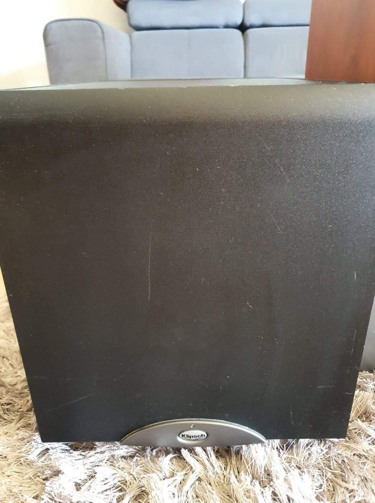 Sprzęt grający Denon, głośniki Canton i Subwoofer Klipsch