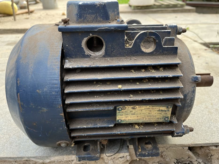 Двигун асинхронний 4 квт 2880 об/хв