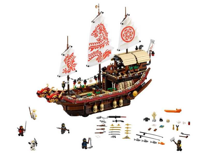 LEGO set ninjago DESTINY’S BOUNTY 70618 NOVO selado