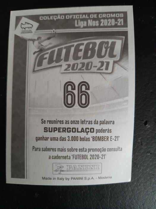 Cromo futebolista Angel Gomes