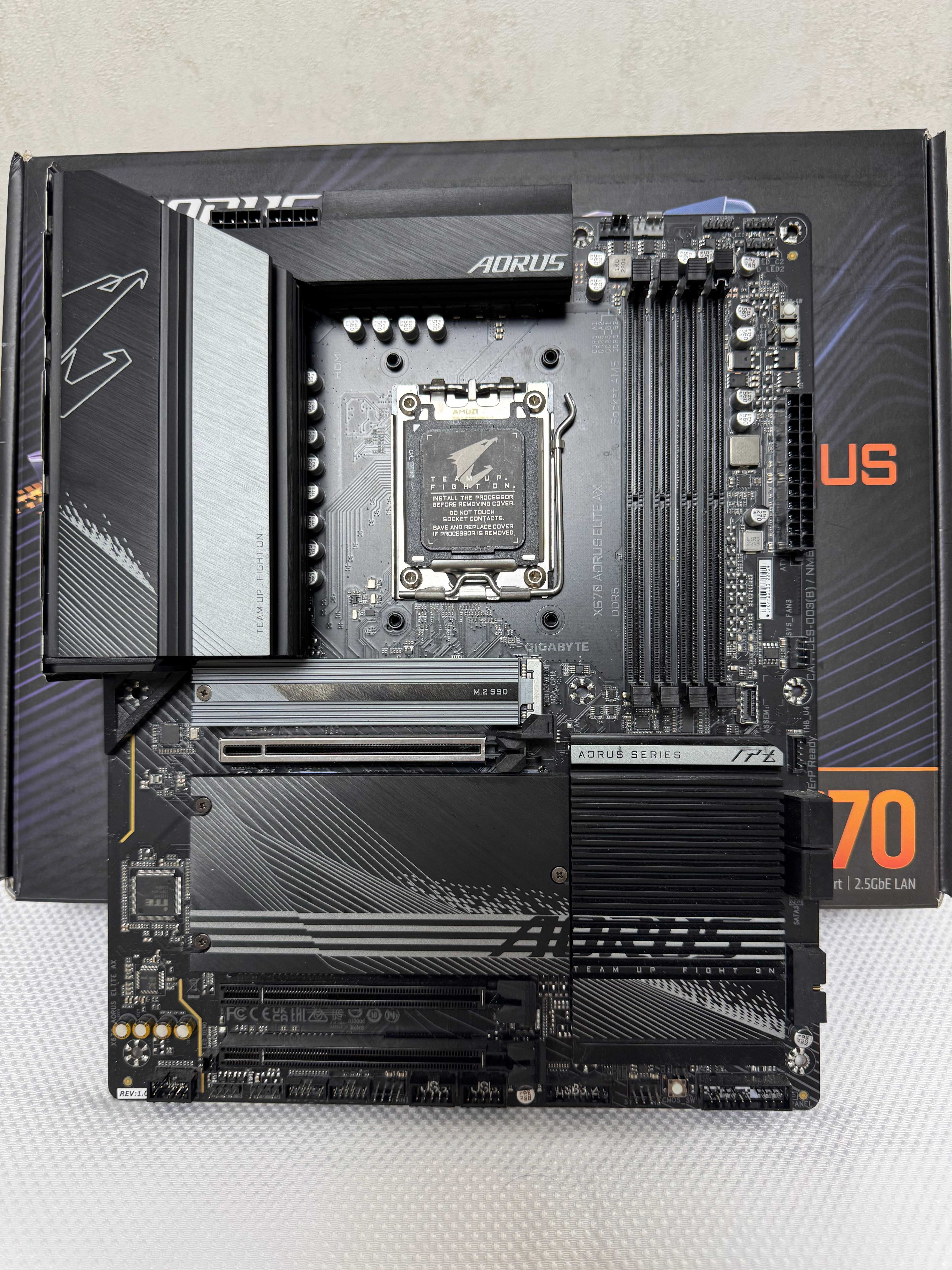 Материнська плата Gigabyte X670 AORUS ELITE AX WIFI AM5 Стан нової
