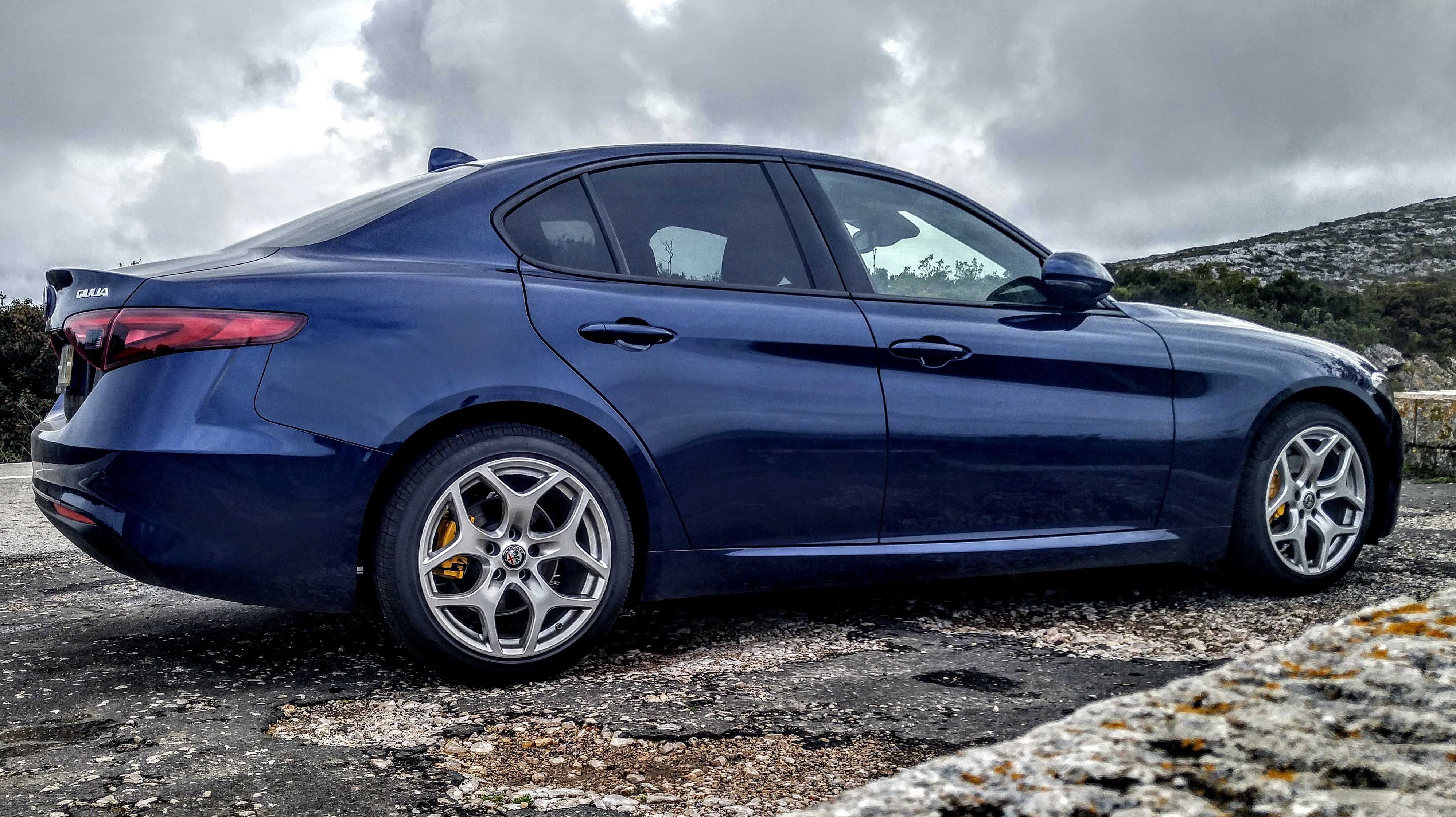 Jantes+Pneus Equilibrados Alfa Romeo Giulia 18 c/ Sensor Pressao