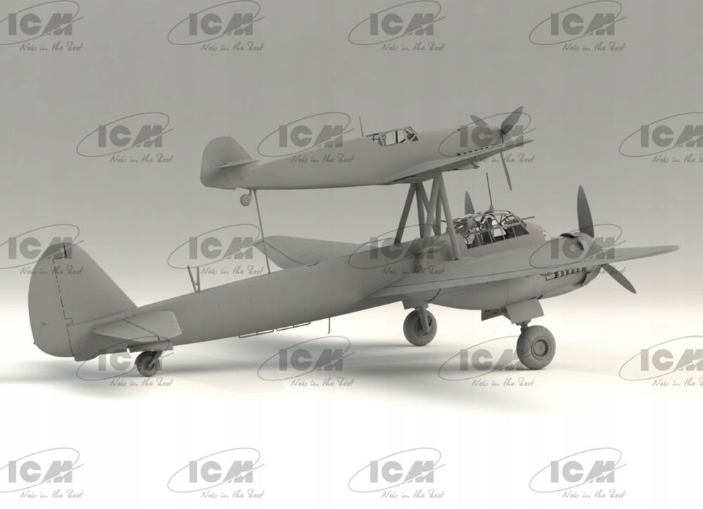 lCM 48101 Samolot Mistel S1 Messerschmitt Bf109 Junkers Ju-88