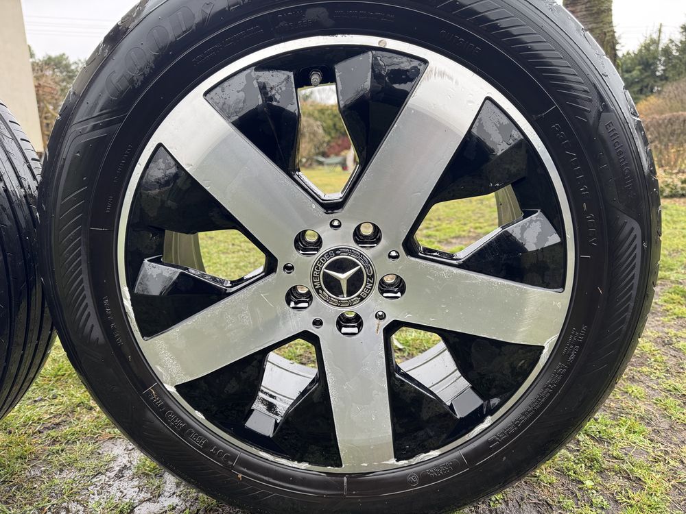 Felgi aluminiowe 18 mercedes C E B GLB GLA GLC 5x112 czujniki 235/55/1