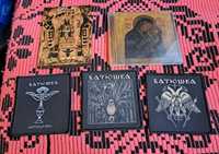 Batuskha pierwsze wydanie cd naszywki zestaw black metal
