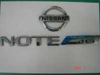 Emblemat,Logo Producenta klapy tył Nissan Note 09-13r.