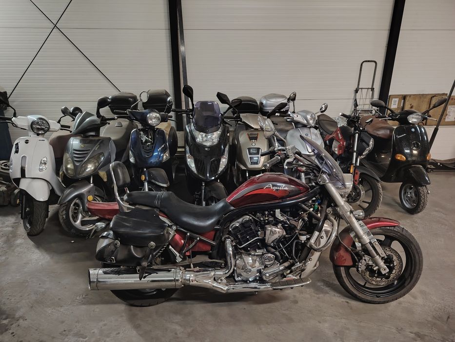 Skuter Piaggio, Kymco, Syn, Aguila