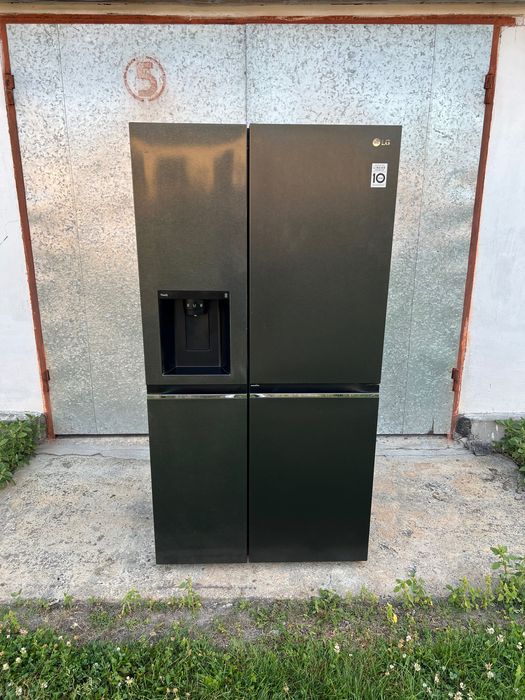 2024 року  Холодильник Side-by-Side  LG GSJV71MCLE ThinQ Чорний Графіт