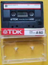 kasety magnetofonowe TDK a-60, a-90, sa90 prl kolekcjonerskie vintage