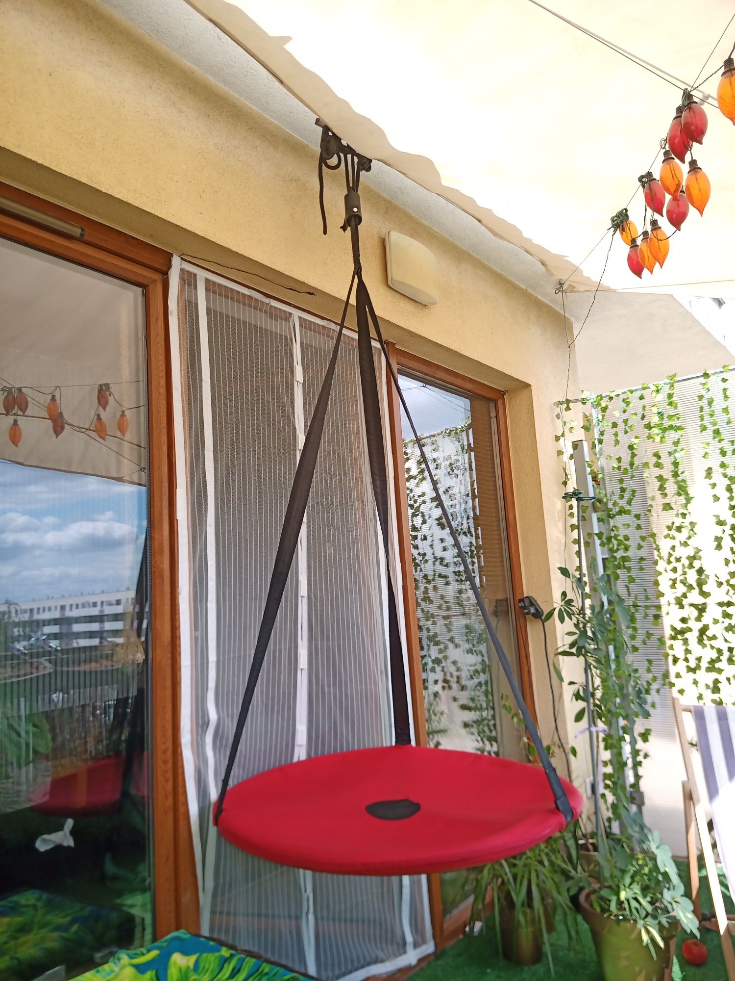 Huśtawka IKEA Svava sensoryczna do 70-80kg balkon taras ogródek