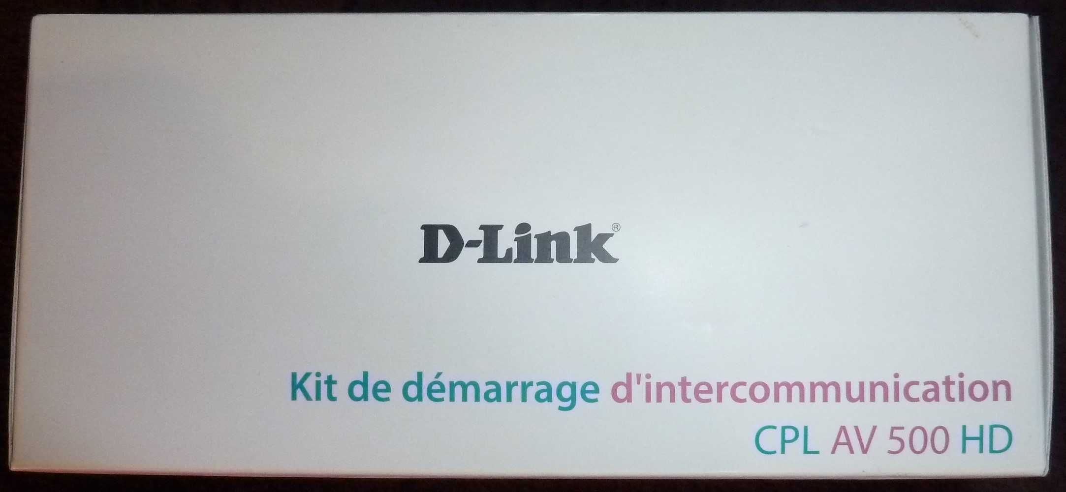 PowerLine D-Link AV500 HD Starter Kit DHP-P509AV - SALDO