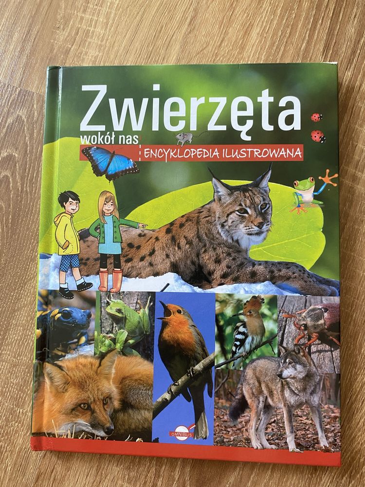 książka zwierzęta wokół nas encyklopedia
