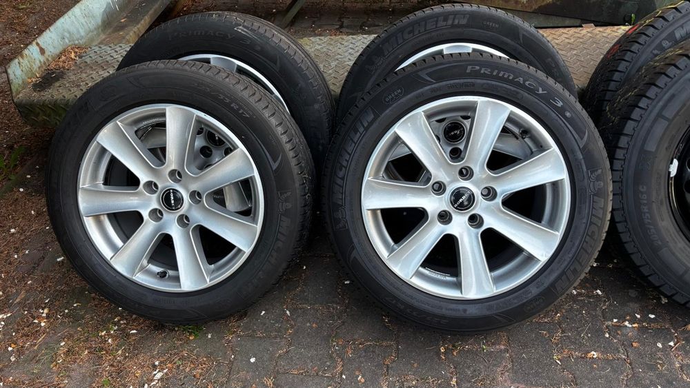Alufelgi bmw 5x120 borbet 17" 225/55 r17 letnie opony