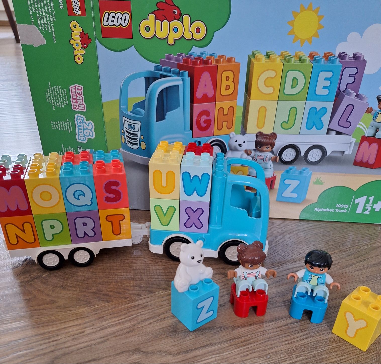 Lego Duplo Ciężarówka z alfabetem