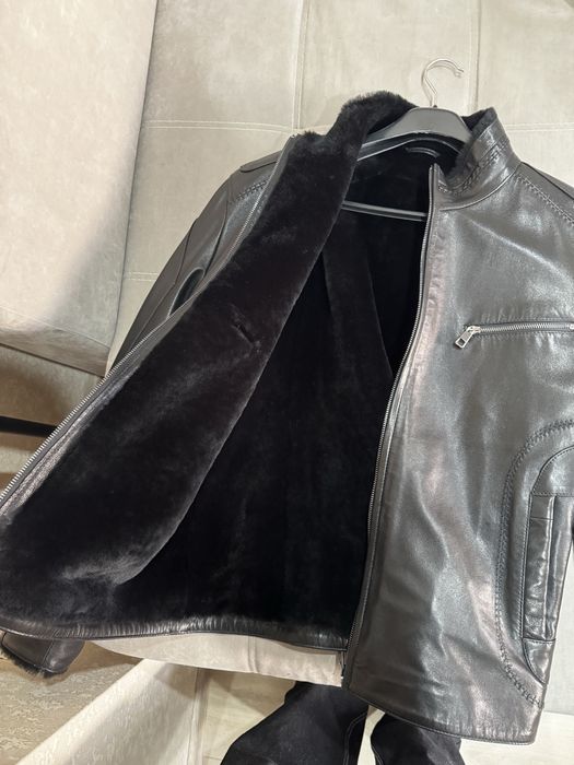 Шкіряна куртка нова зимова ARES